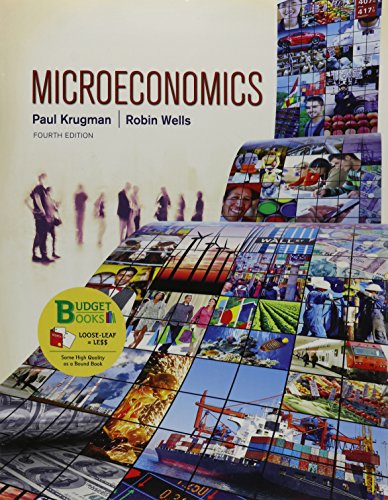 Book cover for Loose-Leaf Version for Microeconomics 4e & Launchpad for Krugman's Microeconomics (Six Month Access) 4e