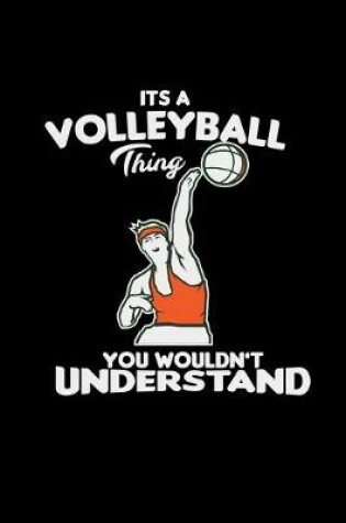 Cover of It's a volleyball thing you wouldn't understand