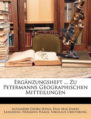 Book cover for Erganzungsheft ... Zu Petermanns Geographischen Mitteilungen