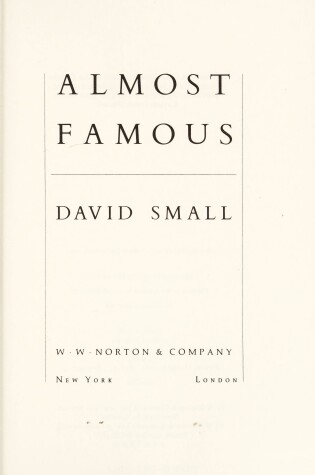 Cover of ALMOST FAMOUS PA
