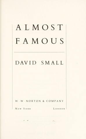 Book cover for ALMOST FAMOUS PA