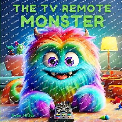 Book cover for The TV Remote Monster!