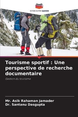 Book cover for Tourisme sportif