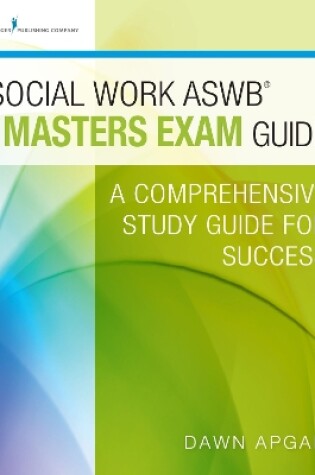 Cover of Social Work ASWB Masters Exam Guide