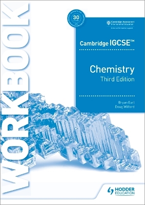 Book cover for Cambridge IGCSE (TM) Chemistry Workbook 3rd Edition