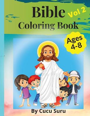 Book cover for Bible Coloring Book