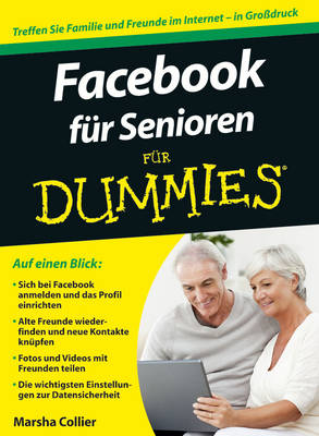 Book cover for Facebook für Senioren für Dummies