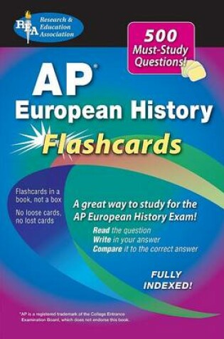 Cover of AP European History Flashcards