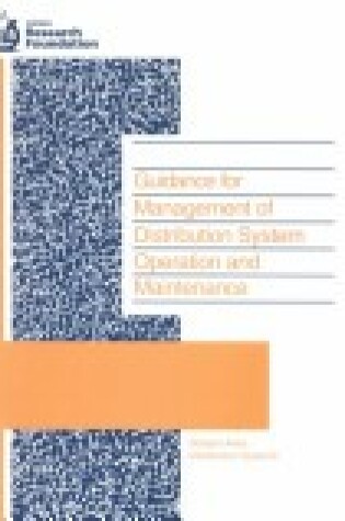 Cover of Guidance for Management of Distribution System Operation and Maintenance