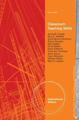 Cover of Classroom Teaching Skills, International Edition