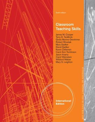 Book cover for Classroom Teaching Skills, International Edition