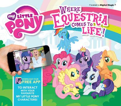 Book cover for My Little Pony: Where Equestria Comes to Life