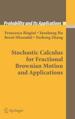 Cover of Stochastic Calculus for Fractional Brownian Motion and Applications