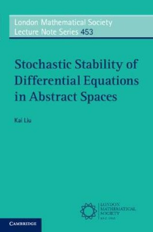 Cover of Stochastic Stability of Differential Equations in Abstract Spaces