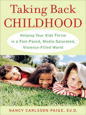 Book cover for Taking Back Childhood