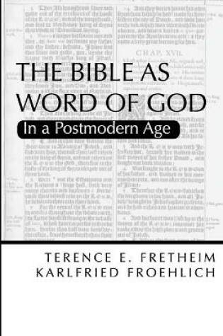 Cover of The Bible as Word of God