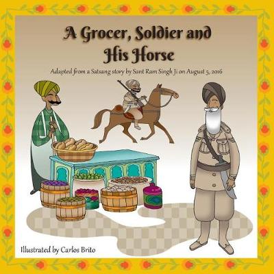 Book cover for A Grocer, Soldier and His Horse