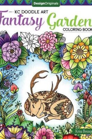 Cover of KC Doodle Art Fantasy Garden Coloring Book