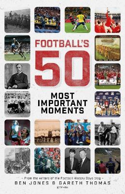 Book cover for Football's Fifty Most Important Moments