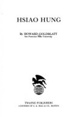 Cover of Hsiao Hung