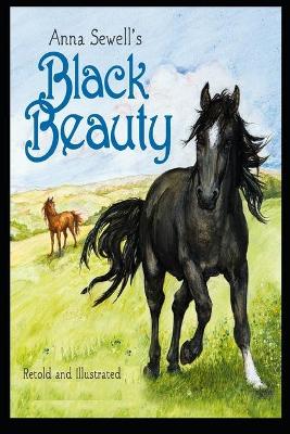Book cover for BLACK BEAUTY "Complete Annotated Version"