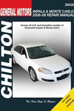 Cover of Chevrolet Impala & Monte Carlo (Chilton)
