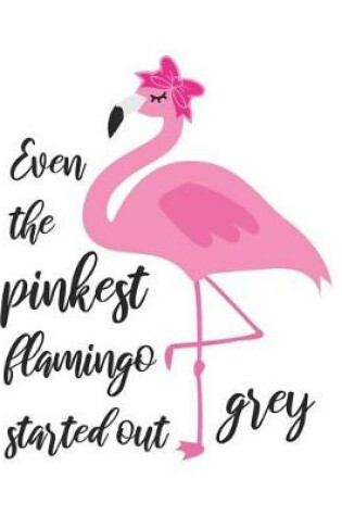 Cover of Even the Pinkest Flamingo Started Out Grey