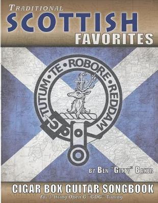 Book cover for Traditional Scottish Favorites Cigar Box Guitar Songbook