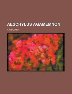 Book cover for Aeschylus Agamemnon