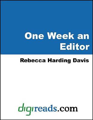 Book cover for One Week an Editor