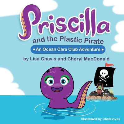 Book cover for Priscilla and The Plastic Pirate