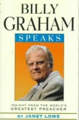 Cover of Billy Graham Speaks