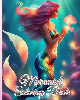 Book cover for Mermaids Coloring Book