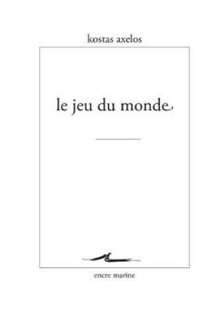 Cover of Le Jeu Du Monde