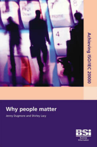 Cover of Achieving ISO/IEC 20000 - Why People Matter