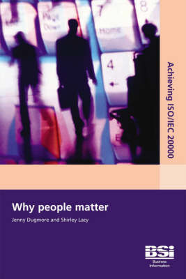 Book cover for Achieving ISO/IEC 20000 - Why People Matter