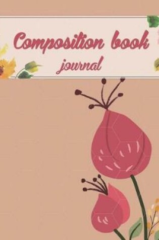 Cover of Composition book journal