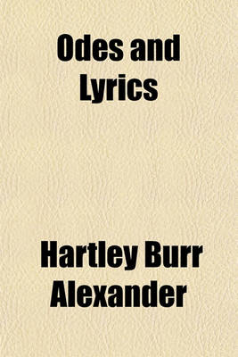 Book cover for Odes and Lyrics