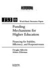 Book cover for Funding Mechanisms for Higher Education