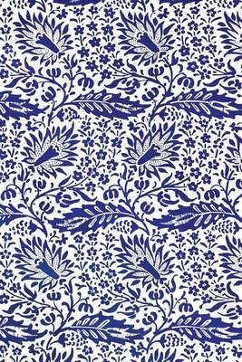 Cover of Vintage Blue Floral Design Pattern Journal