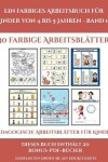 Book cover for Pädagogische Arbeitsblätter für Kinder (Ein farbiges Arbeitsbuch für Kinder von 4 bis 5 Jahren - Band 10)