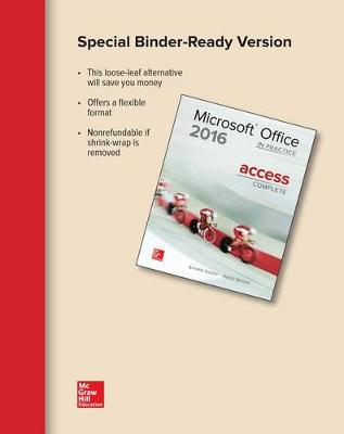 Book cover for Looseleaf for Microsoft Office Access 2016 Complete: In Practice