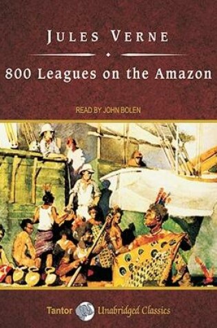 Cover of 800 Leagues on the Amazon, with eBook