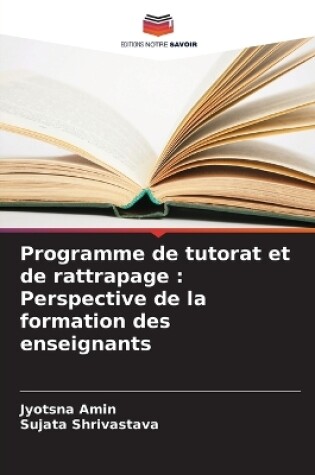 Cover of Programme de tutorat et de rattrapage