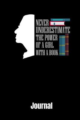 Book cover for Never Understimate the Power of a Girl with a Book