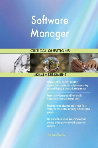 Cover of Software Manager Critical Questions Skills Assessment