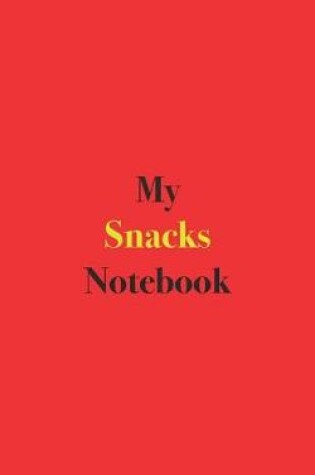 Cover of My Snacks Notebook