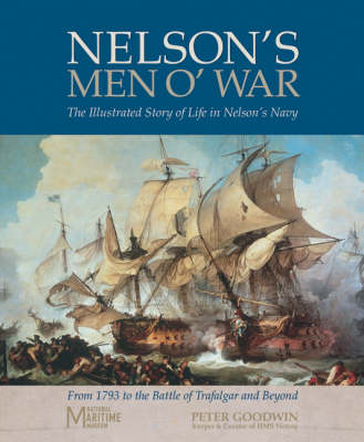 Book cover for Nelson's Men O' War