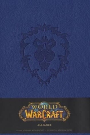 Cover of World of Warcraft Alliance Hardcover Blank Journal