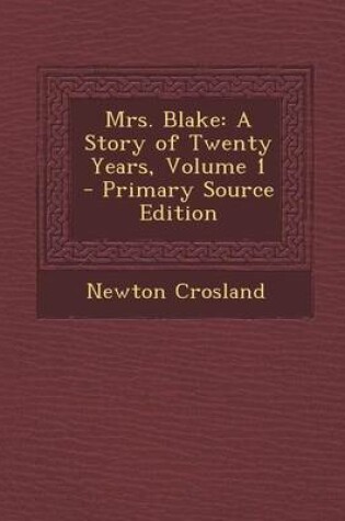 Cover of Mrs. Blake